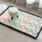 Deerlux Handwoven Multicolored Geometric Trellis Plush Wool Shag Area Rug, 3' x 5' QI003932.XS - alternate 6